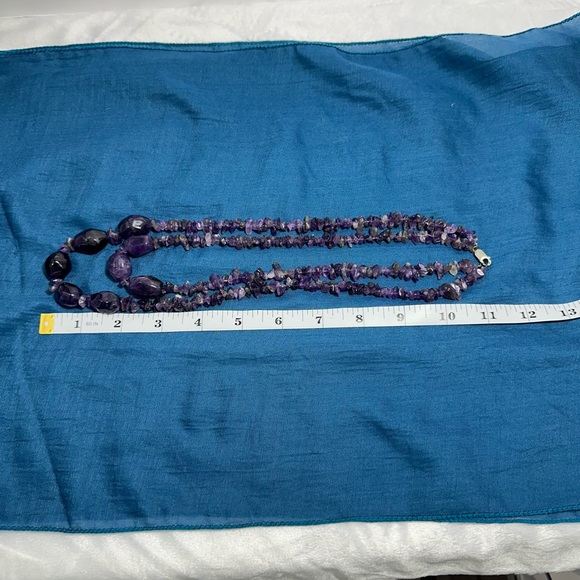 Jewelry - Amethyst Necklace Double Strand